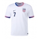 Stati Uniti Giovanni Reyna #7 Maglia Gara Casa Repliche Copa America 2024
